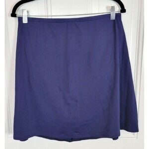 Lands' End Womens Plus Size Swim Skirt Size 14W Blue